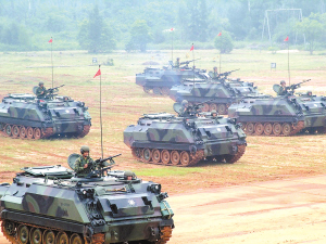 軍力密度嚴重飽和 臺灣軍費明年瘋漲