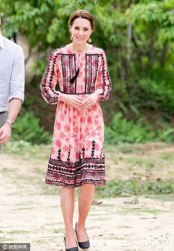 她貴比英女王，卻穿幾百塊的衣服美翻東南亞！