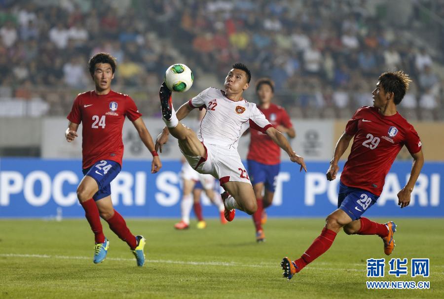 東亞杯：曾誠奮勇屢救險 國足0:0戰平韓國